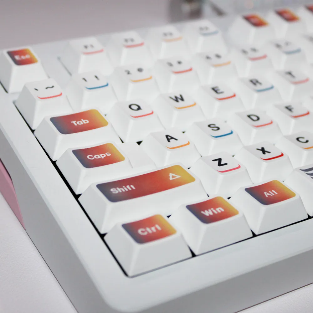 129 Keys PBT Keycap Cherry Profile DYE Sublimation Best Price Keycaps For Mechanical and Optical Gaming Keyboard