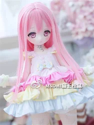 New Arrival BJD Doll Wigs Long Hair For 1/3 1/4 1/6 MSD MDD TF DD YOSD Straight Hair Accessories