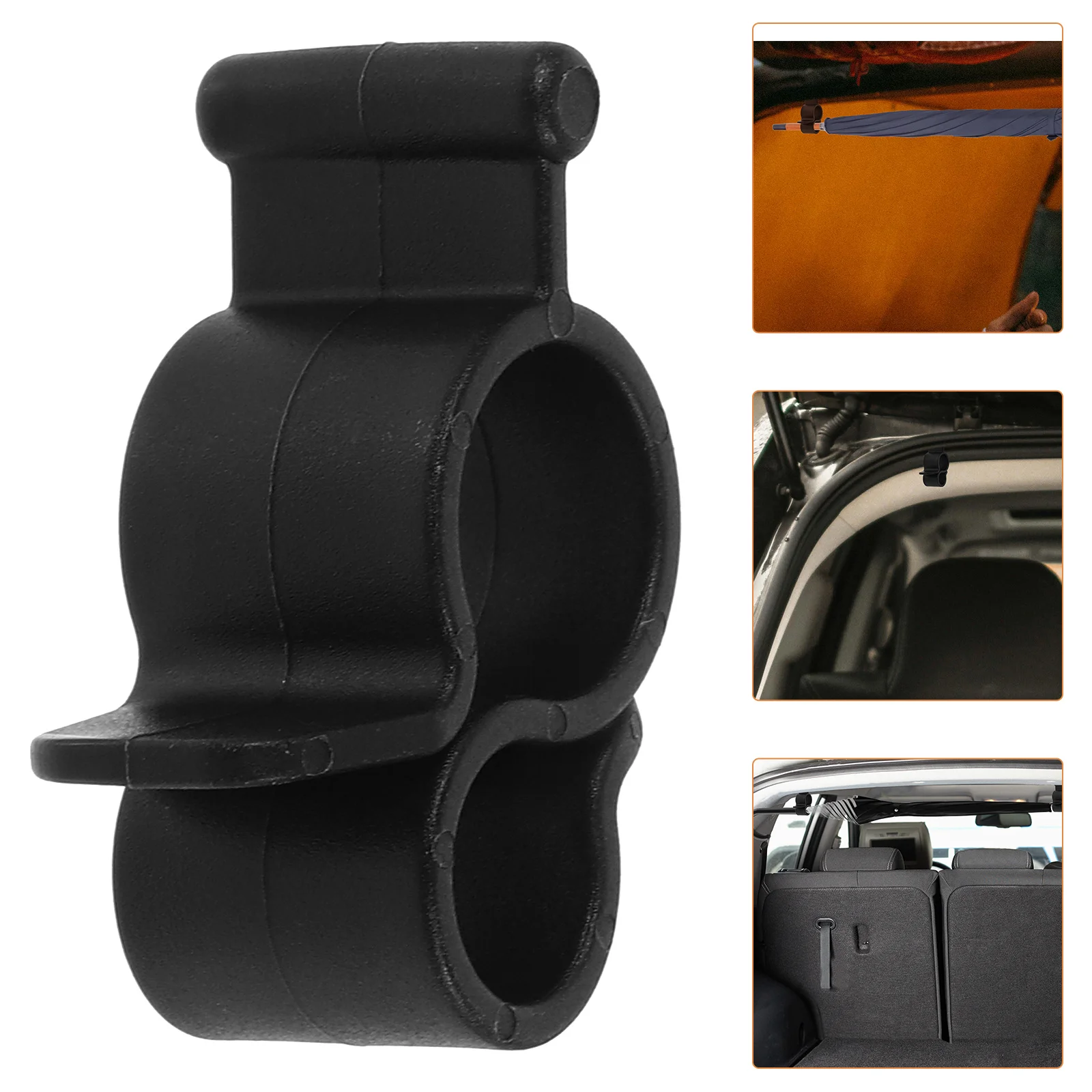 

8 шт. держатель для зонта для багажника автомобиля, безопасный монтажный крючок с многофункциональной вешалкой, компактный органайзер для багажника для внедорожников