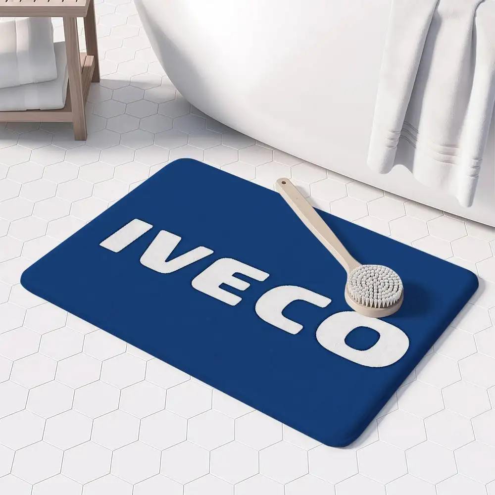 جديد IVECO الكلمة حصيرة مطبوعة كبيرة السجاد غرفة وغرفة نوم السجاد الحمام المضادة للانزلاق باب الحصير السجاد الصغيرة