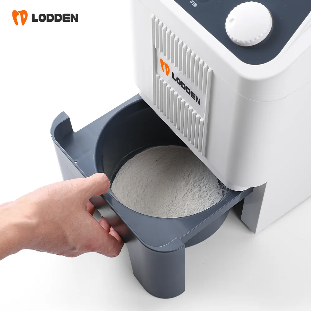 Lodden 230W Dental Dust Suction Machine Brushless DC Motor Type ≤58dB Portable One-touch Automatic Filter Cleaning Vacuum Clean