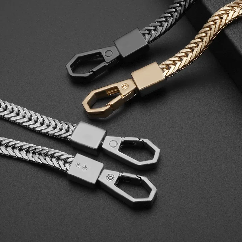 41Cm Stainless Steel Rock Punk Long Metal Wallet Belt Chain Pants Fashion Pants Keychain Keychain Clip Keychain Hip Hop Jewelry