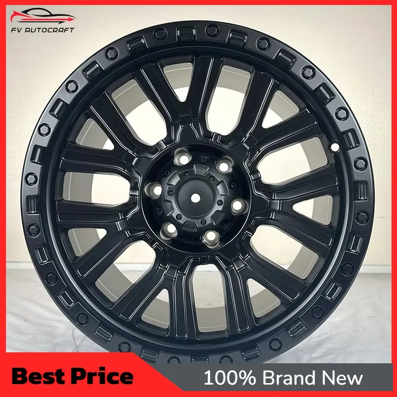 【2026】16 Inch Flow Form Offroad Wheel 6x114.3 6x139.7 110.5 CB Matte Black For Isuzu D-Max Mitsubishi Triton L200
