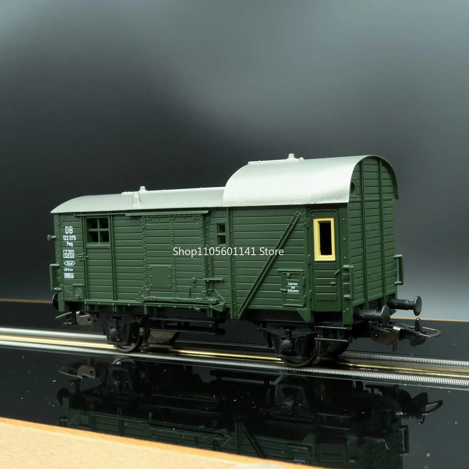 PIKO HO Type 1:87 Model Train Boxcar 57721 DB Third-generation Boxcar with Observation Room Model Train Collection