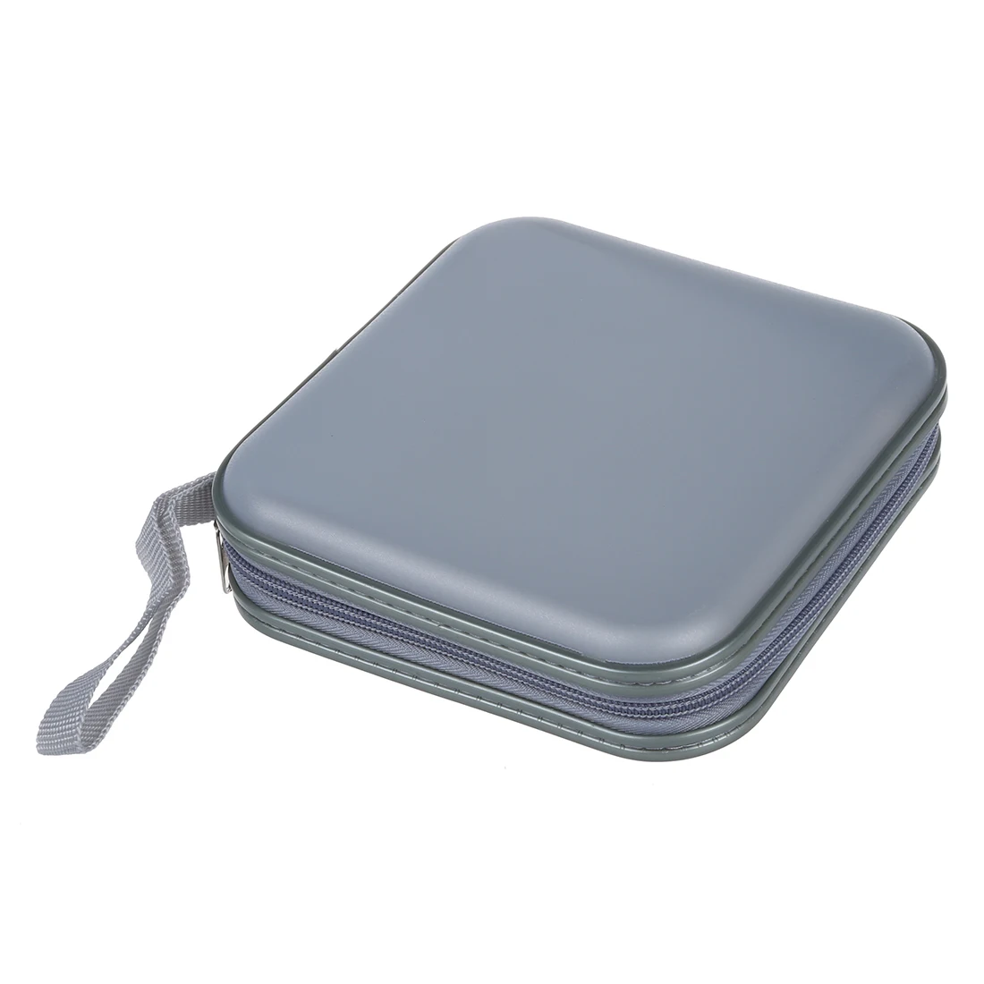 40 CD DVD Disc Album Storage Carry Case Cover Wallet Sleeve Holder Bag Hard Box - Silver