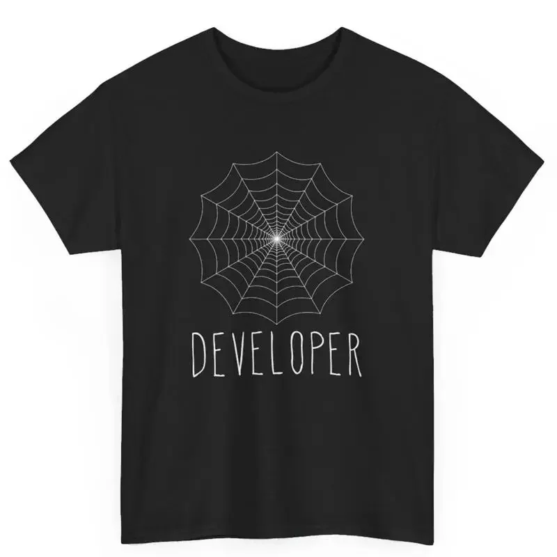 Web Developer T Shirt for Website JavaScript HTML5 Programmers