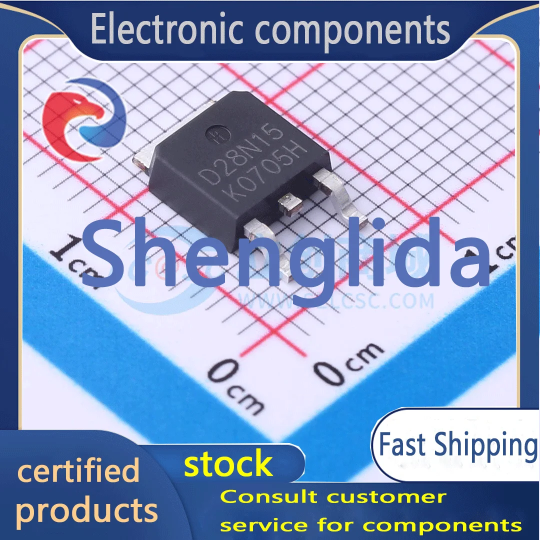 HSU28N15 paket ke 252 transistor, 1 buah transistor efek Lapangan baru