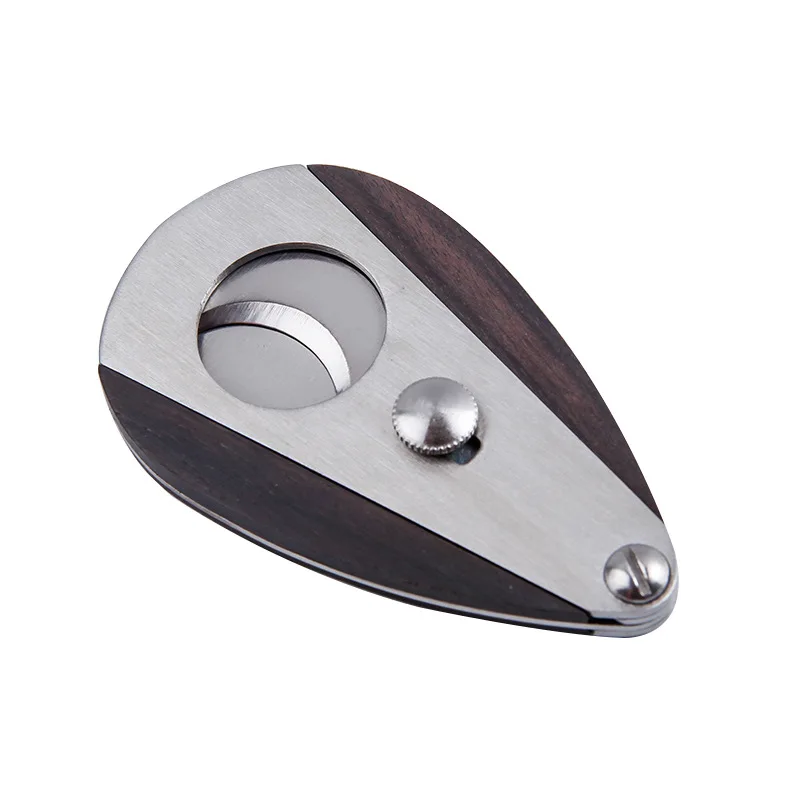 Sandalwood Cigar Cutter Knife Scissors Stainless Steel Sharp Blade Cutter Cigar Knife Cigar Cutter Guillotine Cigar Cutting Tool