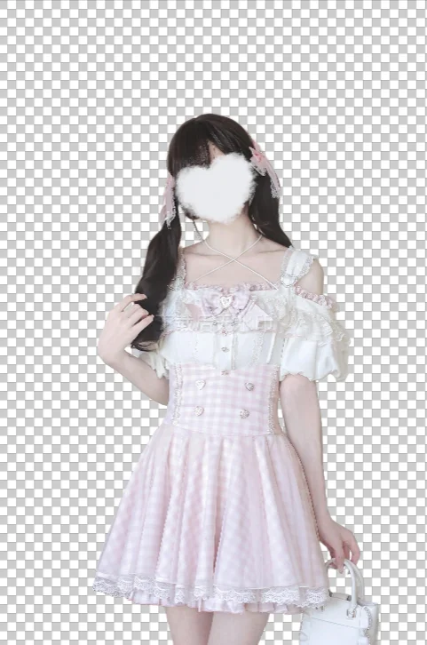 

Original Mass-production Lolita Suit Subculture Pink Top and Plaid Skirt Set Japanese Style Women's Two Piece Sets Summer