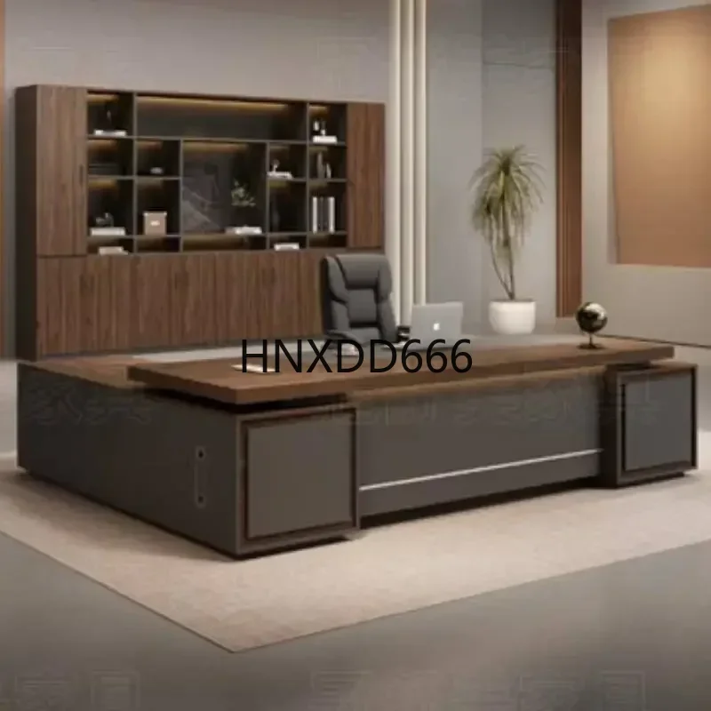 유럽의 고급 사무실 책상 정리함 컴퓨터 책상 서랍 코너 Mesa Escritorio 가구 사무실