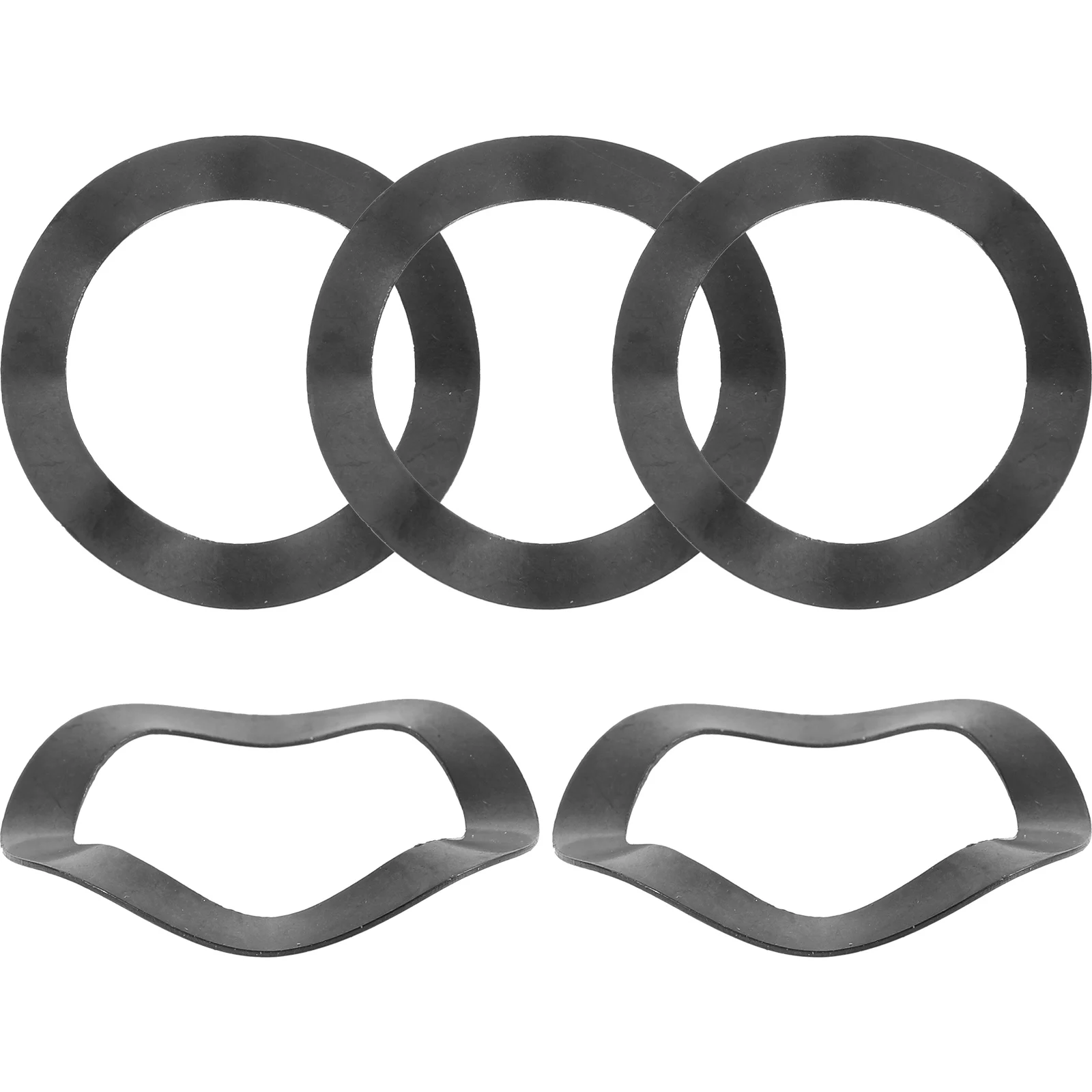 

5 Pcs Crank Bicycle Washers Maintenance Stainless Steel Supplies Bike Crankset Core