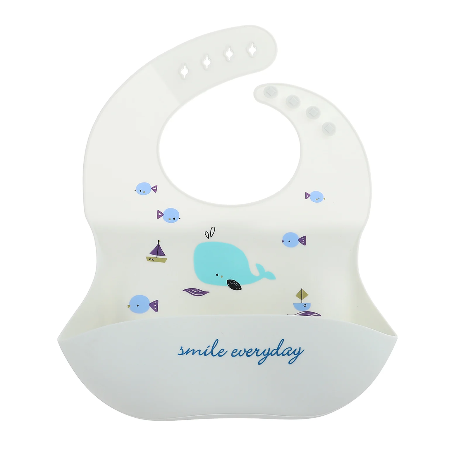 

Waterproof Silicone for Babies Waterproof Baby Bib Infant Meal Time Toddler Foldable Non Material Baby Accessories