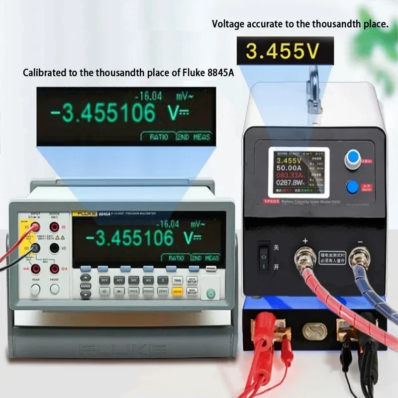 YPS-0550 Lithium Battery Capacity Tester Single Cell Charge and Discharge Detection Instrument Discharge Balancing Instrument