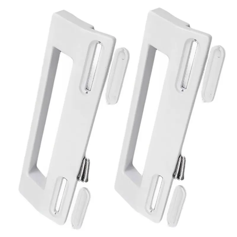 Kit de substituição de alças B90B para eletrodomésticos de cozinha, 2 conjuntos de alças de plástico texturizado para reparos em