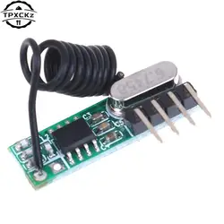 1 adet 2.0V - 5.5V 433MHZ 433Mhz RF kablosuz verici alıcı modülü kablosuz Arduino ahududu Pi için/ARM/MCU WL DIY