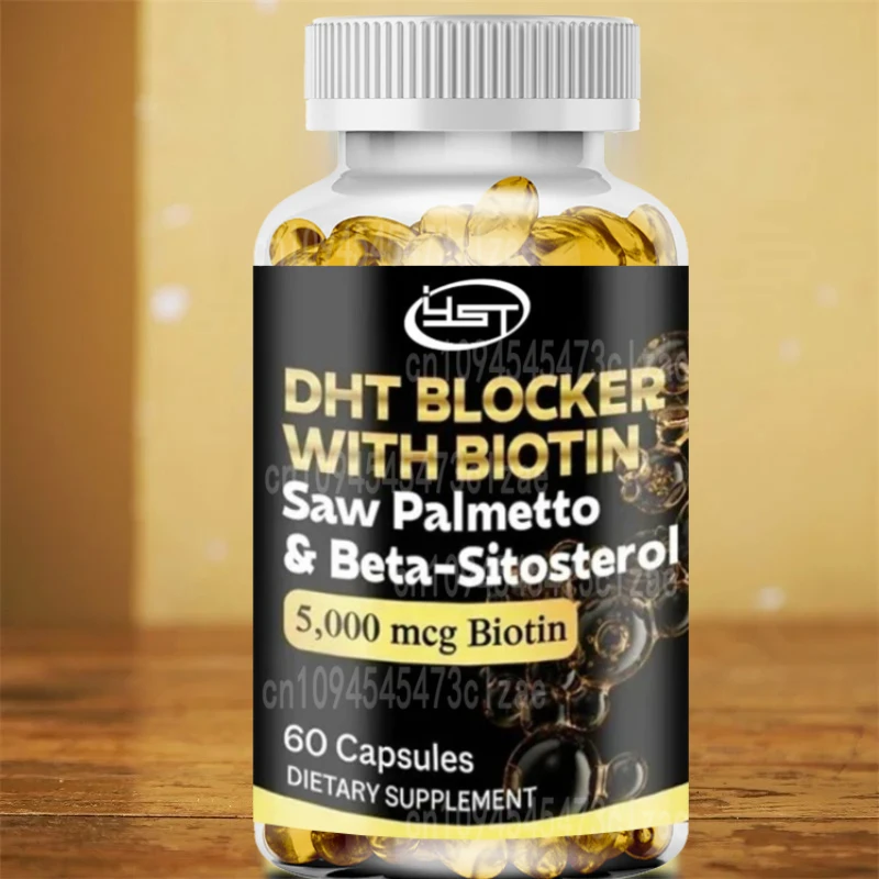 

DHT Blocker for Men and Women - Promotes Hair Growth for Men & Women Helps with Healthy Urination Natural DHT Blocker