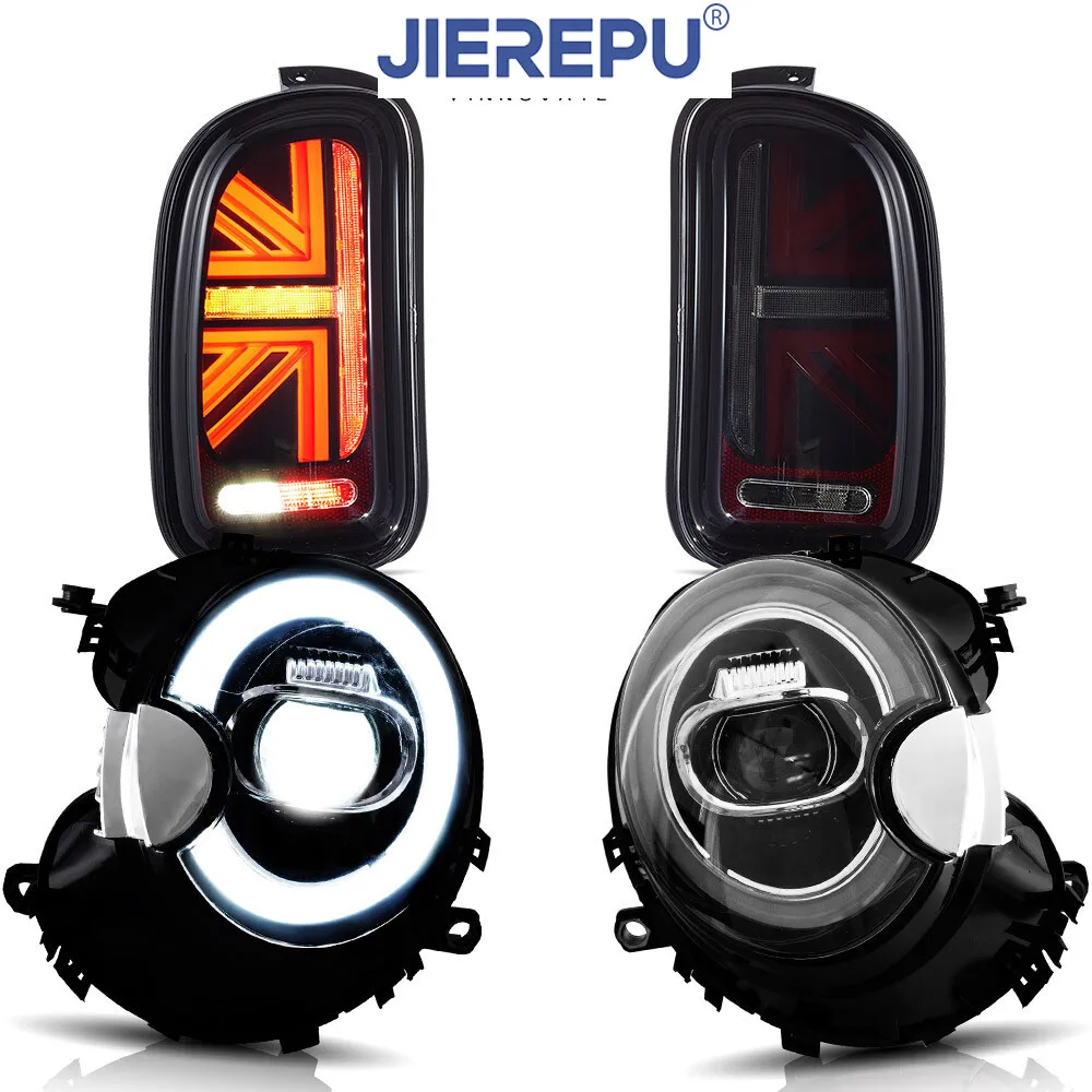 

1Pair Turn Signal Set For 07-2013 Mini Cooper Clubman FULL LED Headlights+Smoke Tail Lights