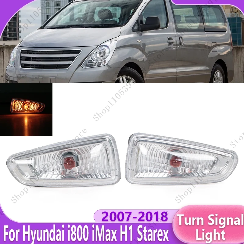 

Car Front Turn Signal Light Side Light Parking Light Fender Light For Hyundai i800 iMax H1 Starex 2007 2008 2009 2010 2011-2018