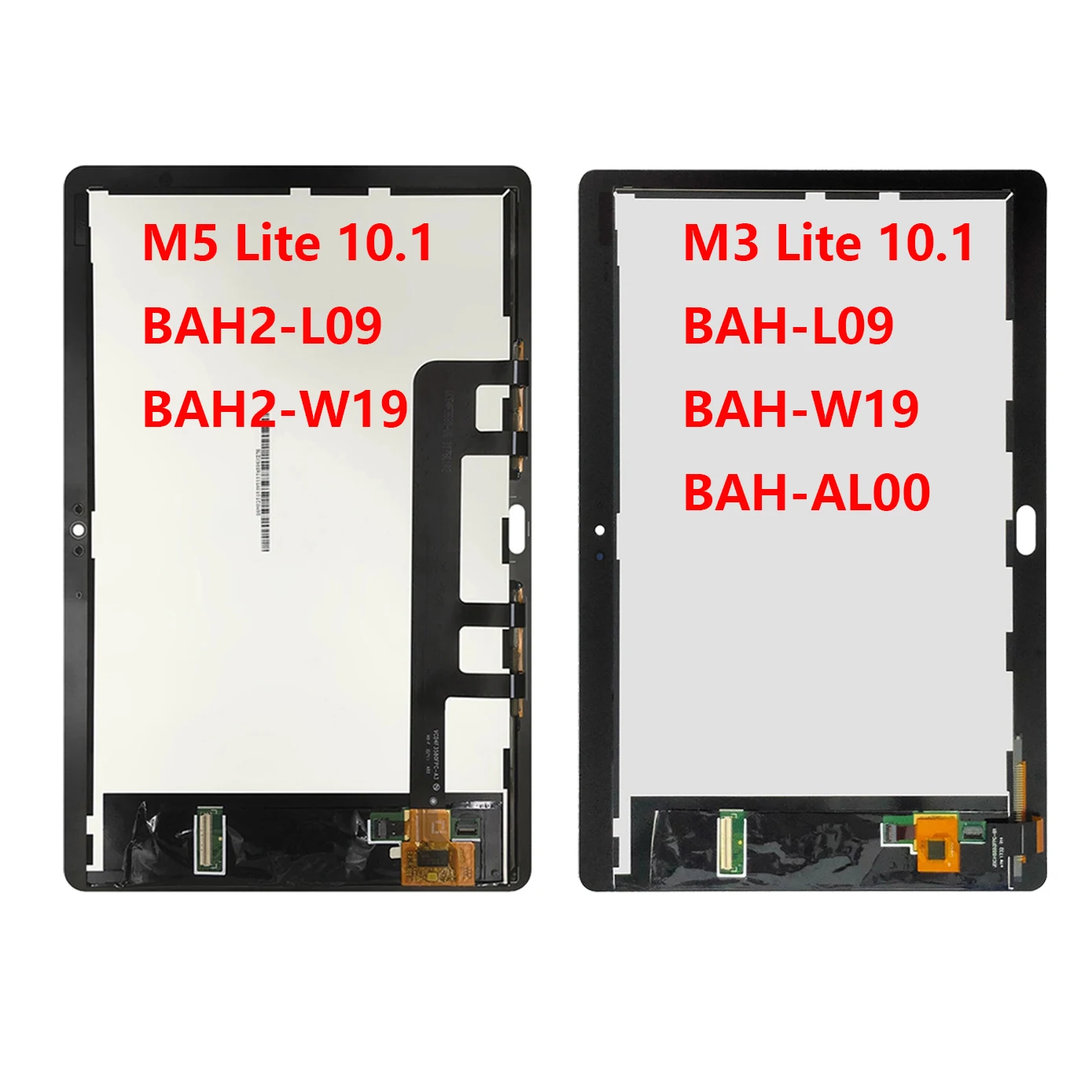 Imagem -02 - Lcd Original para Huawei Mediapad m5 Lite 10.1 Bah2-l09 Bah2-w19 m3 Lite 10 Bah-al00 Bah-l09 Bah-w09 Digitador da Tela de Toque