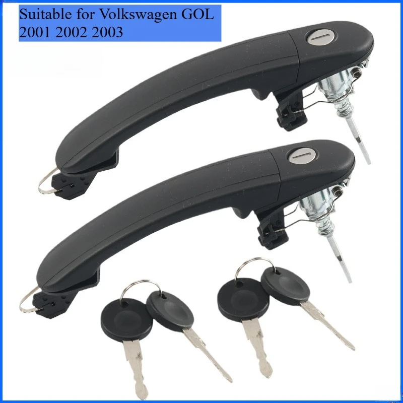 Manija de puerta 373837205, manija de puerta para Volkswagen GOL 2001 2002 2003, piezas de automóvil