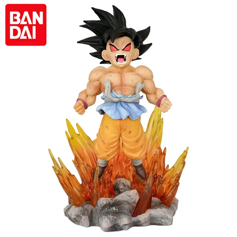 

Dragon Ball Angry Sun Wukong Super Four SHK Wukong Brunette Anime Statue Ornament Doll Collectible Figure Model