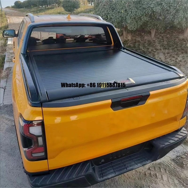 

Manual Operated Aluminum Tonneau Cover for Kevis X250 Pickup Truck Roller Lid Trunk Push-pull Flat Lid Manual Roller Lid