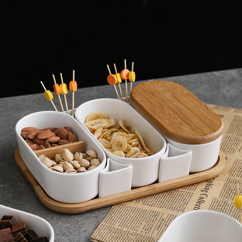 

Creative Cerc Fruit Plate Living Room Tea Table Home Use 202 New Candy Plate Dried Fruit Sna Storage Box id Partition