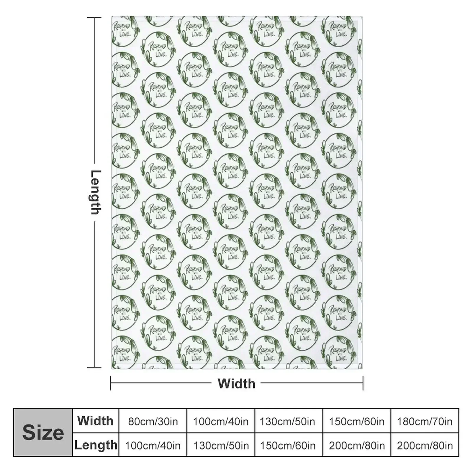Respond With Love: Raising Support for Ayesha Rouser Throw Blanket Plaid Fashion Sofas Thin Blankets