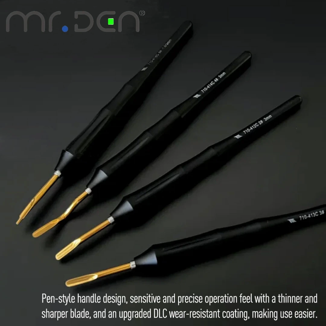 2024 جديد الأسنان الحد الأدنى الغازية سكين استخراج الأسنان سبج سلسلة القلم الأسنان النازع أداة طب الأسنان #5