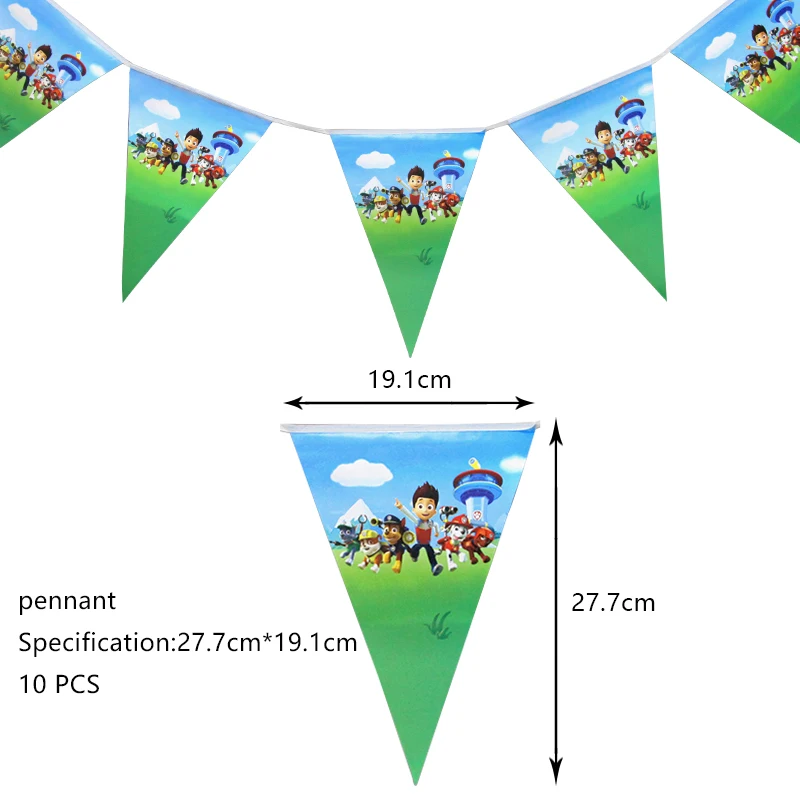 PAW Patrol Verjaardagsfeestje Decoratie Chase Skye Latex Ballonnen Voor Kinderen Evenementbenodigdheden Marshall Folie Ballon Achtergrond Banner