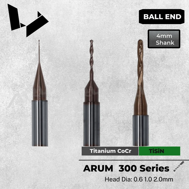 MB-09 MB-10 MB-12 MB-12 3.0mm 2.0mm 1.5mm 1.0mm Milling Metal Tools for Arum 5X-200 5X-500L 5X-500 5X-450 4X-100