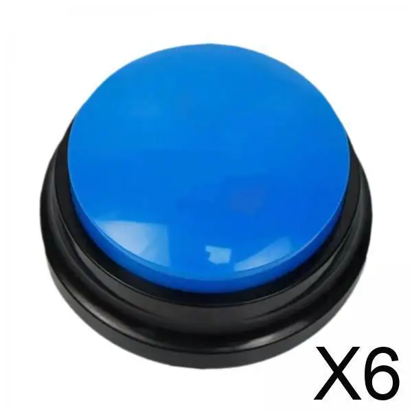 

Записываемая звуковая кнопка: пластиковая интерактивная голосовая игрушка для дрессировки и обучения животных, устройство для общения с собаками, кошками и детьми