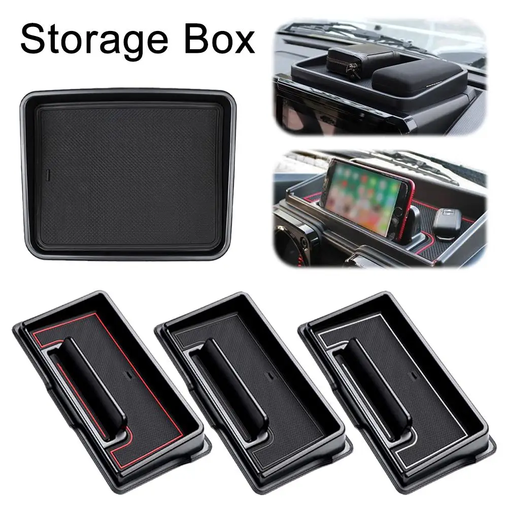 

Dashboard Storage Box For Suzuki Jimny 2019 2020 2021 2022 2023 JB64 JB74 Car Center Console Box Interior Accessories 2024 D3Q7