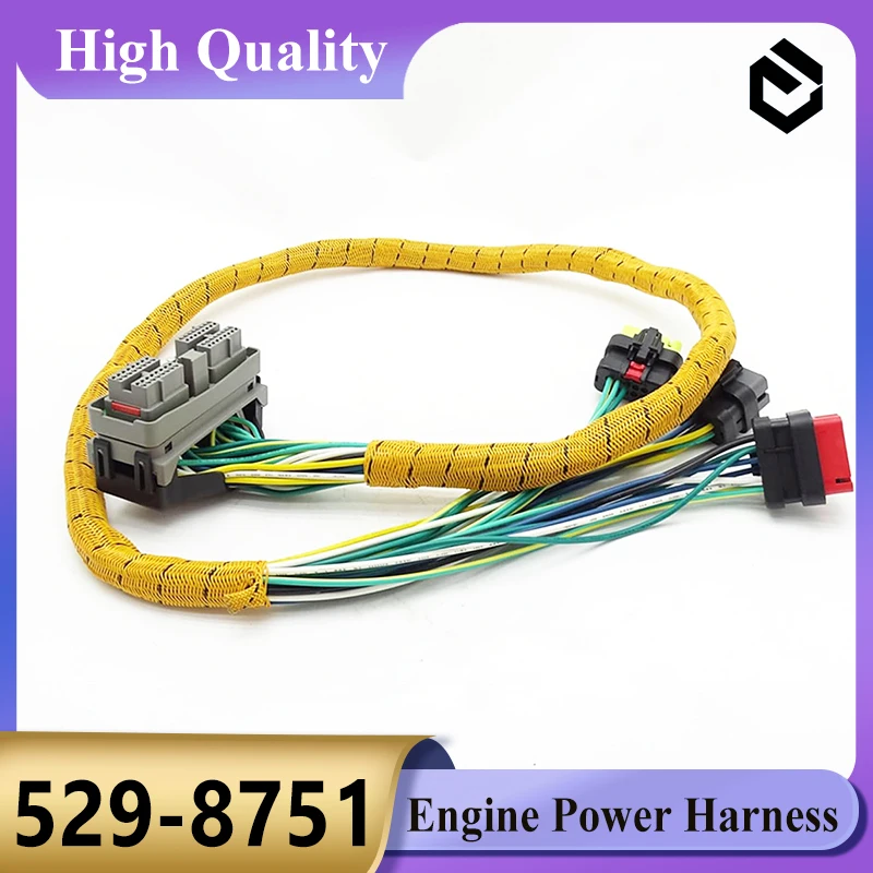 529-8751 Engine Power Wire Harness 5298751 Wire Cable Connector for Caterpillar CAT 320 323GC 323 Excavator Parts