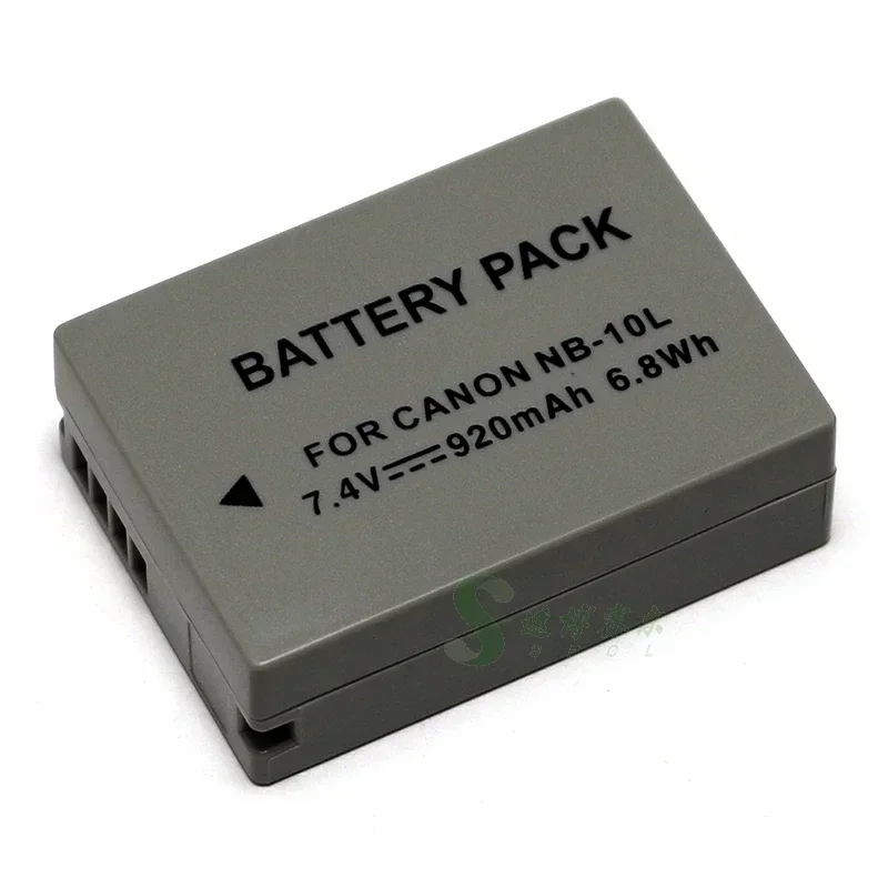 USB Charger or NB-10L 920mAh Replace Battery for Canon PowerShot SX40 HS SX50 HS SX60 HS G15 G16 G1X G3X Digital Camera