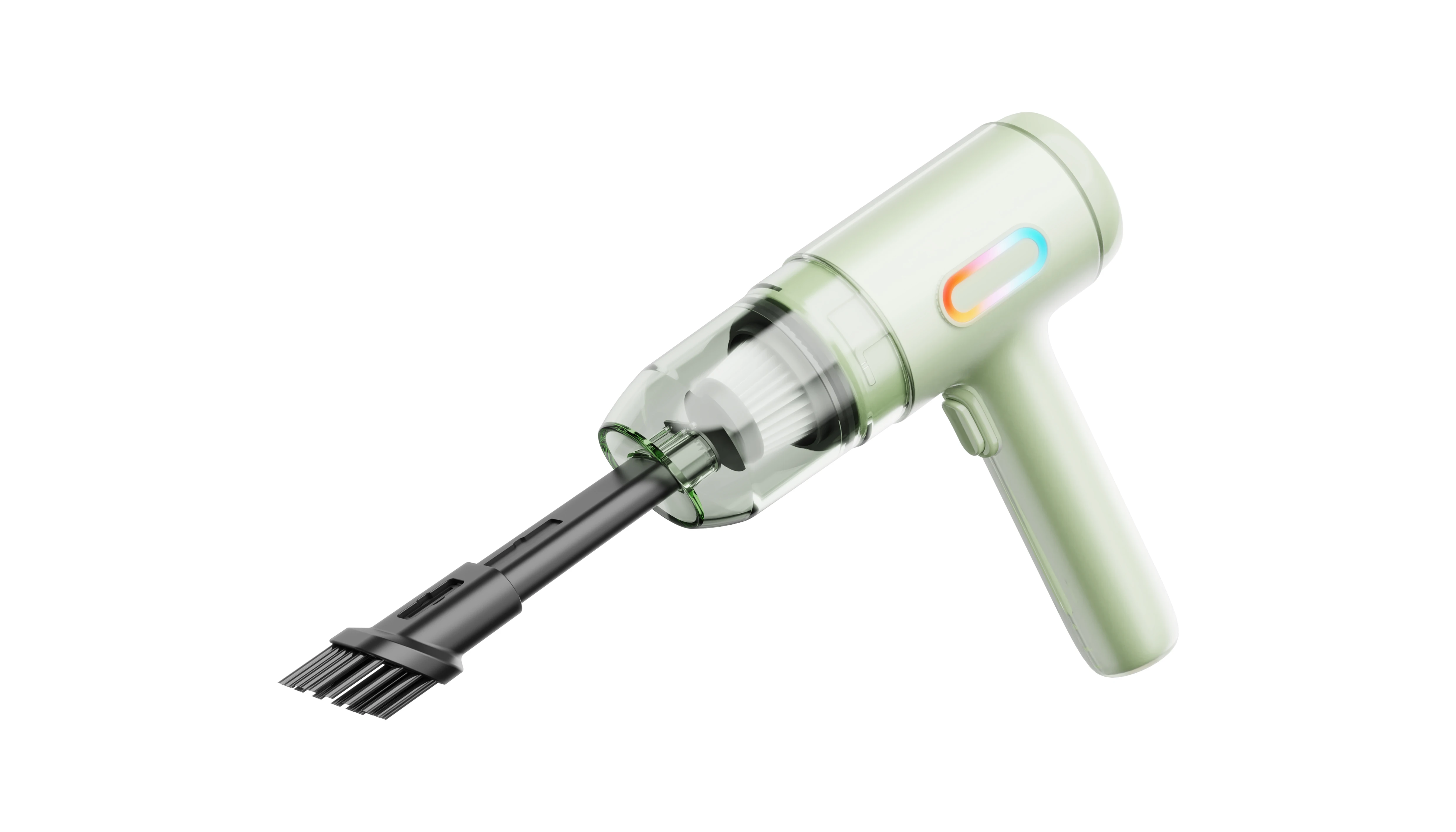 Wireless  Car Vacuum Cleaner Cordless Handheld Auto Vacuum Home & Car Dual Use Mini Vacuum Cleaner on  Built-in Battery
