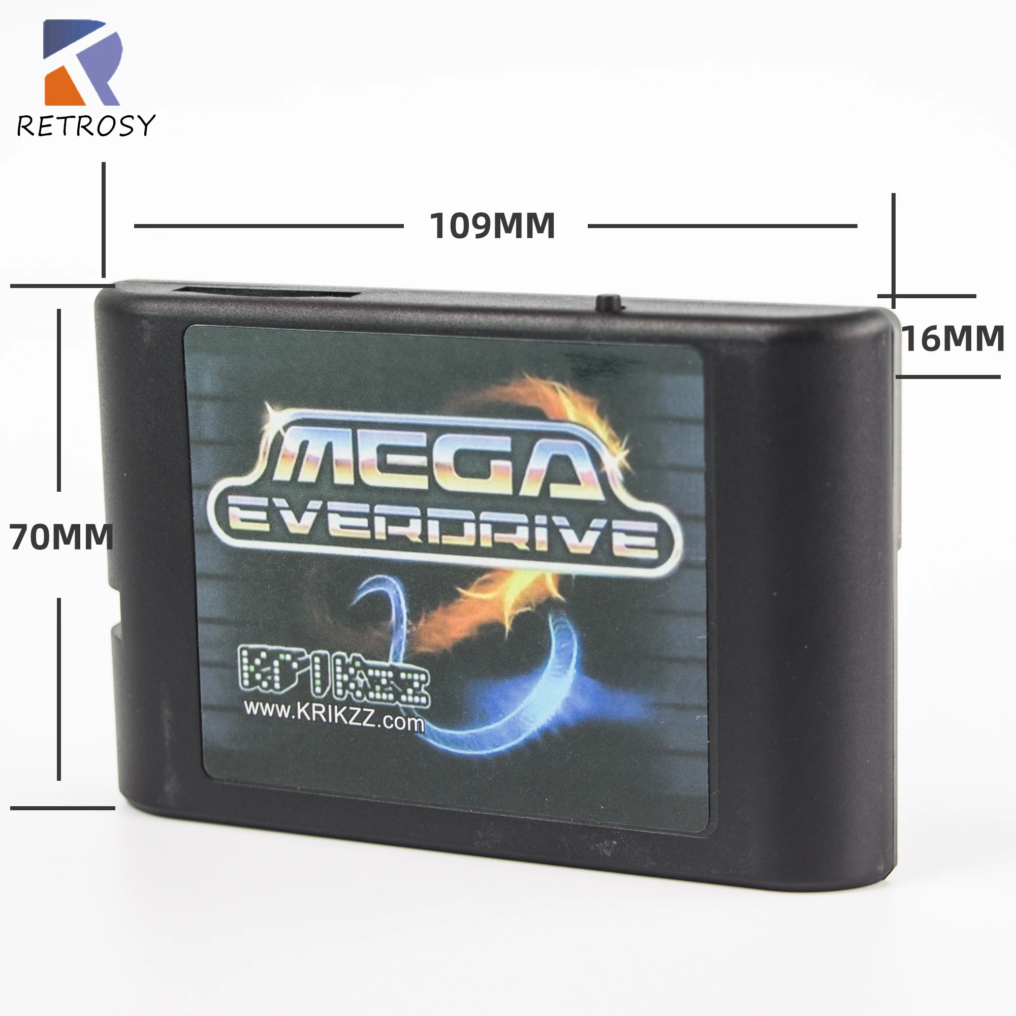 Mega Drive V3.0 Pro 3000 in 1 EDMD Remix MD V3 Game Cartridge for Everdrive SEGA US/JP/EU 16-bit GENESIS Game Console