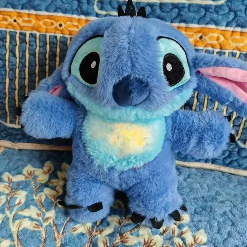 . Kawaii Disney Lilo & Stitch ตุ๊กตาอะนิเมะตุ๊กตาน่ารักการ์ตูน Stitch Breathable Soothing ตุ๊กตาในร่มหมอน Plush ของเล่นเด็กของขวัญ