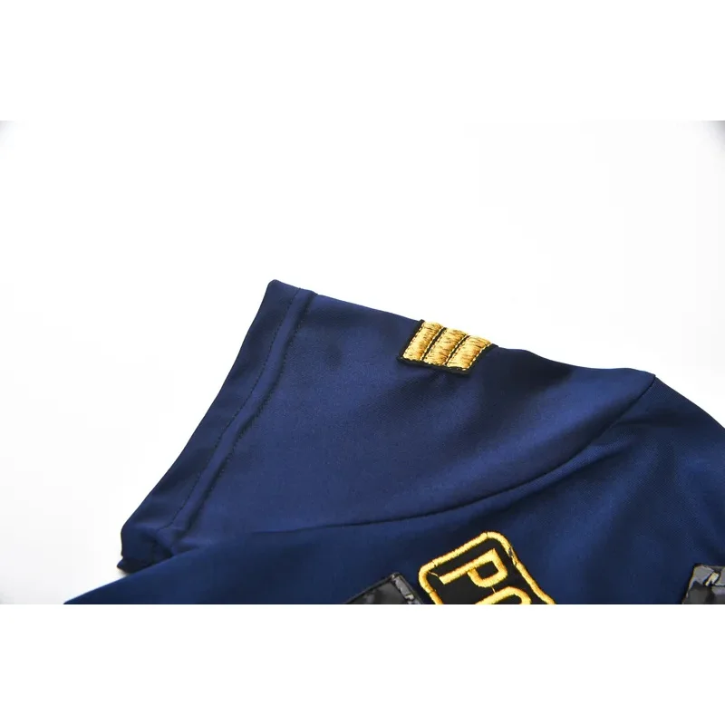 RT01 أنثى مثير زي الشرطة شرطي ضابط تأثيري موحدة هالوين شرطية فستان حفلة تنكرية * JK2