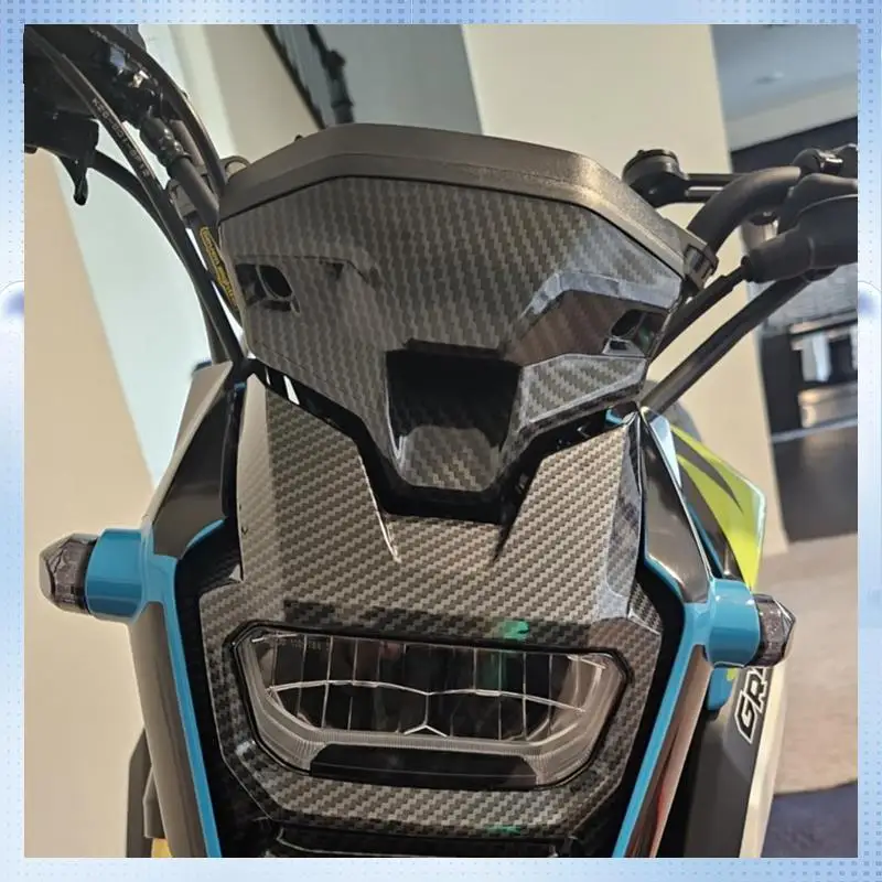 

НОВИНКА-крышка спидометра мотоцикла, накладка на рамку для Honda GROM MSX125 2016-2020, аксессуары, детали, компонент из углеродного волокна