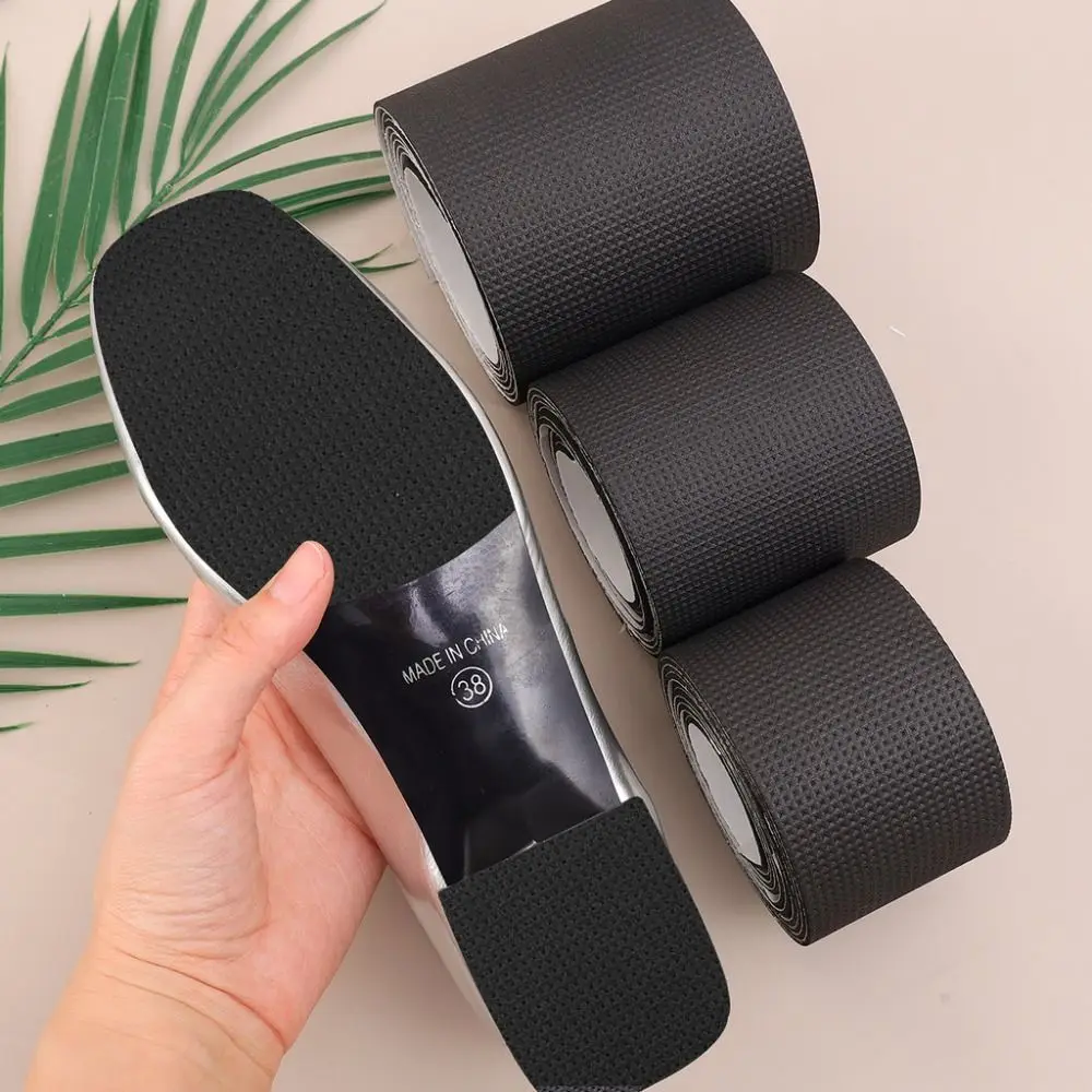 휴대용 탄성 단독 안티 슬립 스티커 웨어러블 자체 접착 신발 바닥 패드 수리 신발 음소거 쿠션