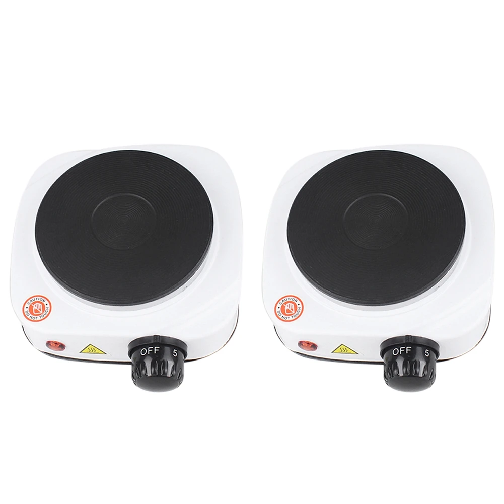 AB46-2X 500W Mini Electric Hot Plate Stove Countertop Practical Solid Hotplate Heating Furnaces EU Plug