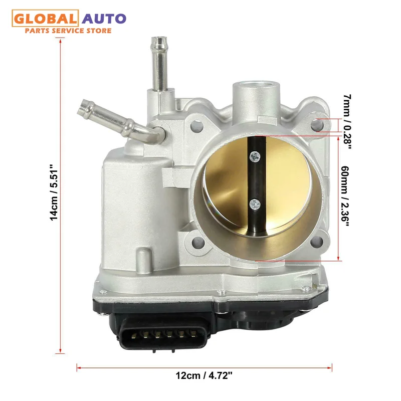 Brand New 22030-0D031 Throttle Body Fits for Toyota Matrix Corolla 1.8L 05-08