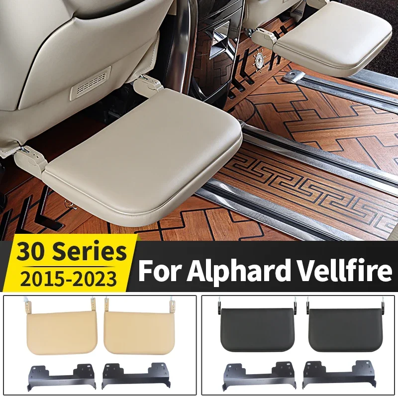 Second Row Seat Rest Pedal for Toyota Alphard Vellfire 30 Series 2015-2023 2022 2021 2020 AH30 Interior Decoration Accessories