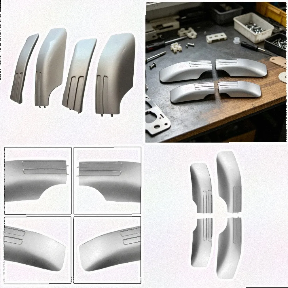 E72 Rack End Cover Luggage Rack Holder For Daily Driving Protection Accurate Fitment Design ABS Material Construction