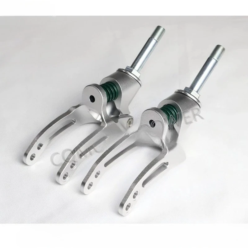 Wheelchair Parts Aluminum Alloy Suspension Front Fork Wheelchair Wheel Shock-absorber Fork