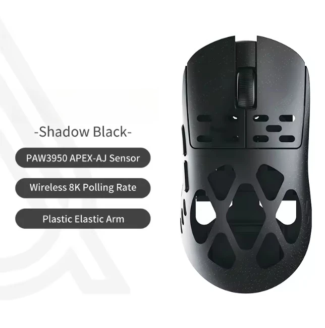 Ergonomic 2.4G USB Optical Wireless Gaming Mouse Lightweight Magnesium Mouse With Comfortable Users