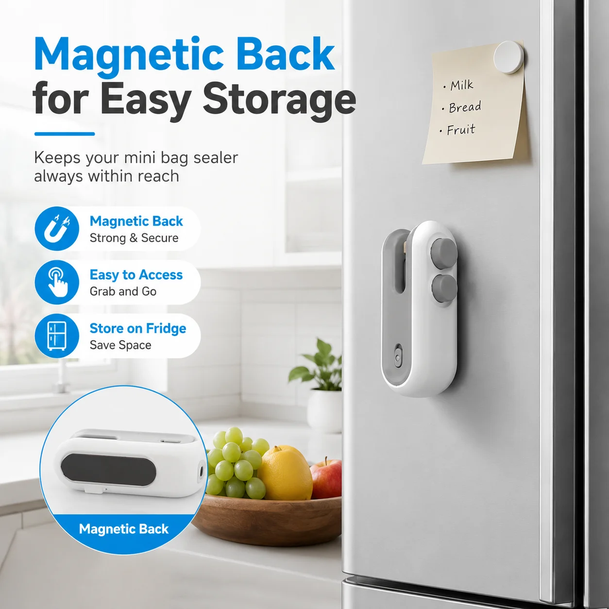 1 adet Mini gıda çantası mühür - Food Storage Machine incelemesi ve fiyatı