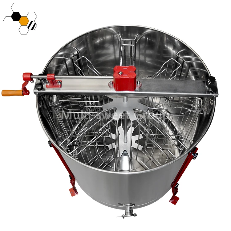 

Honey Processing Machine Stainless Steel 8 Frames Honey Extractor