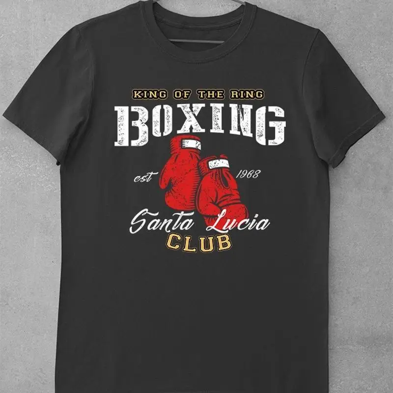

Graffiti Lux Boxing Club Graphic T-Shirt - High-Quality Cotton Tee-Black M